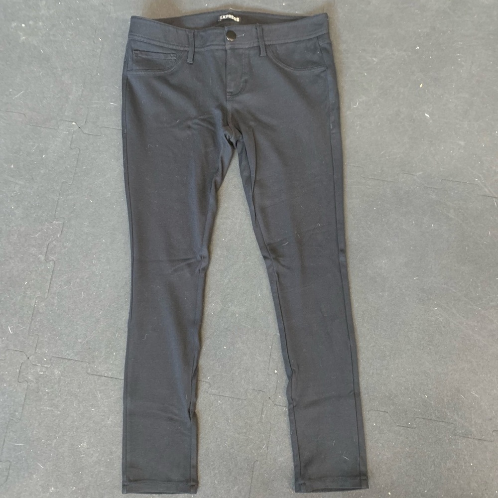 Express mid rise knit pant